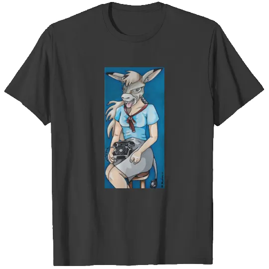 Discover The Donkey Lady of San Antonio T-Shirts