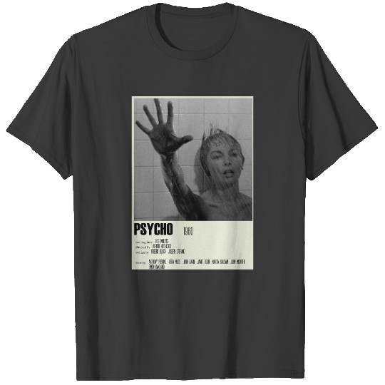 Discover Psycho 1960 Alternative Art Movie Large 3 T-Shirts