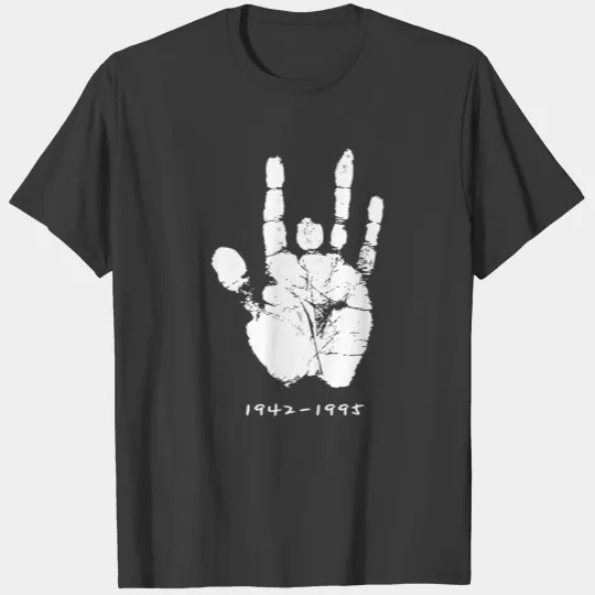 Jerry Garcia Hand print T-Shirts