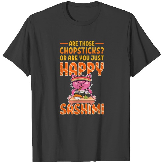 Discover Sushi Cat LGBTQ Gay Pride Anime Manga LGBT Happy Sashimi T-Shirts