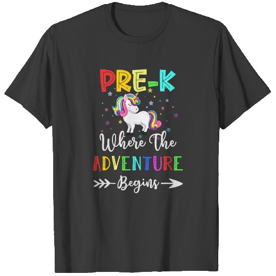 Discover PreK Where The Adventure Back To School 2 T-Shirts
