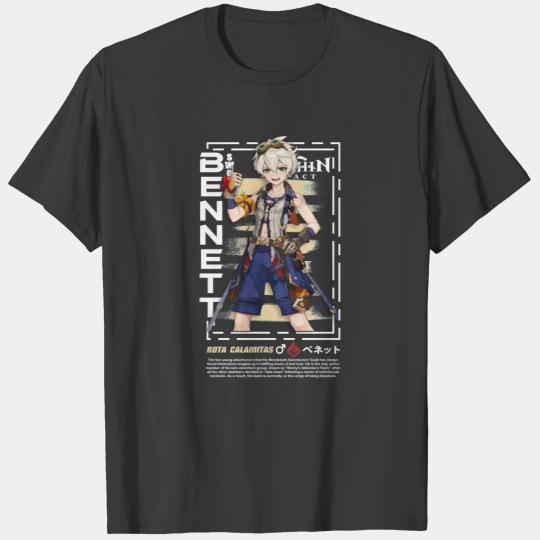 Genshin Impact Bennett Streetwear T-Shirts