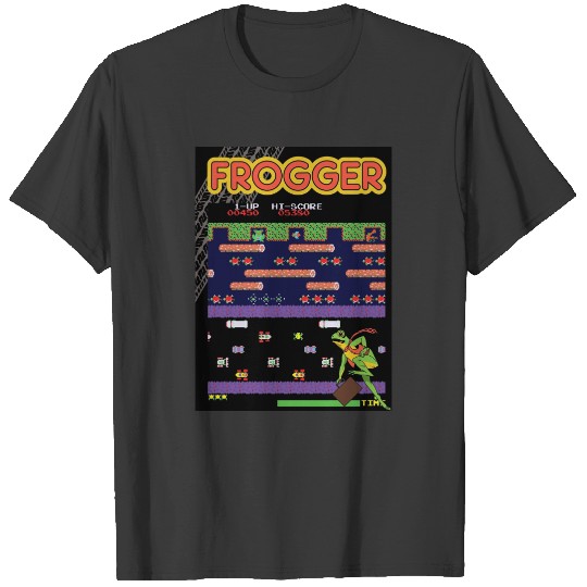 Discover Frogger the Arcade Video Game T-Shirts