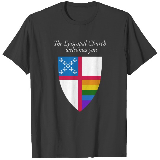 Discover Episcopal Church Welcomes You LGBTQ T Shirts