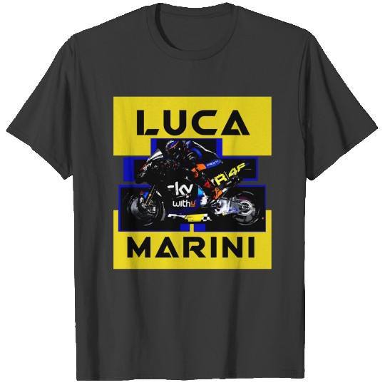 Discover 2021 MotoGP Rookie Moto2 Champion Pro Luca Marini Number 10 New Bike Gift T-Shirts