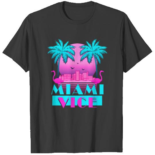 Miami Vice - Retro 80s Design T-Shirts