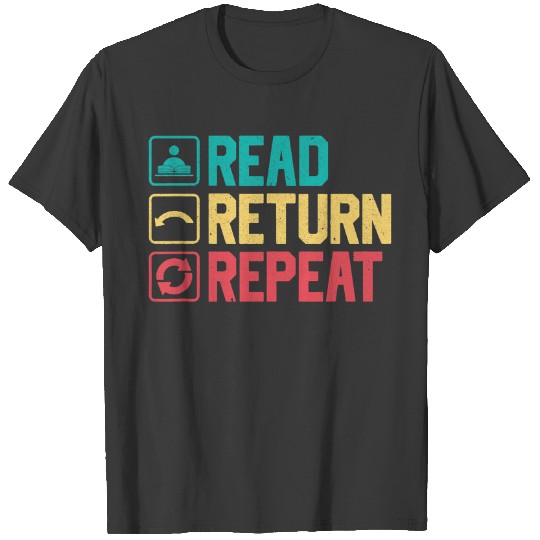Discover Funny Library Themed Art Librarian Men Women Library Worker T-Shirts