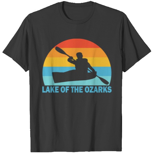 Lake Of The Ozarks Missouri Kayak T-Shirts