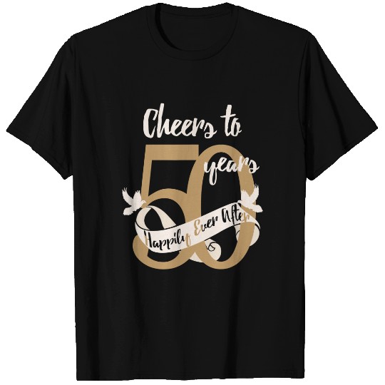 50th Wedding Anniversary T-Shirt Gift For Couples