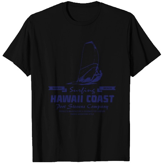 Hawaii Coast Windsurfing - Windsurfer T-shirt