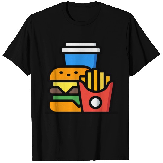 burger T-shirt