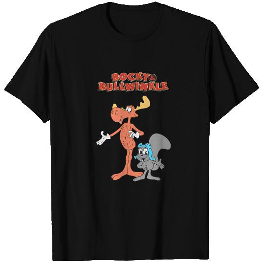 Rocky and Bullwinkle Cartoon Shirt