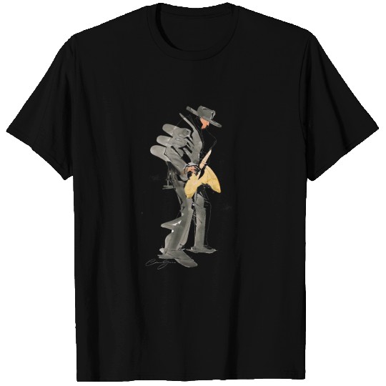 Jazz Musician Drawing T-shirt