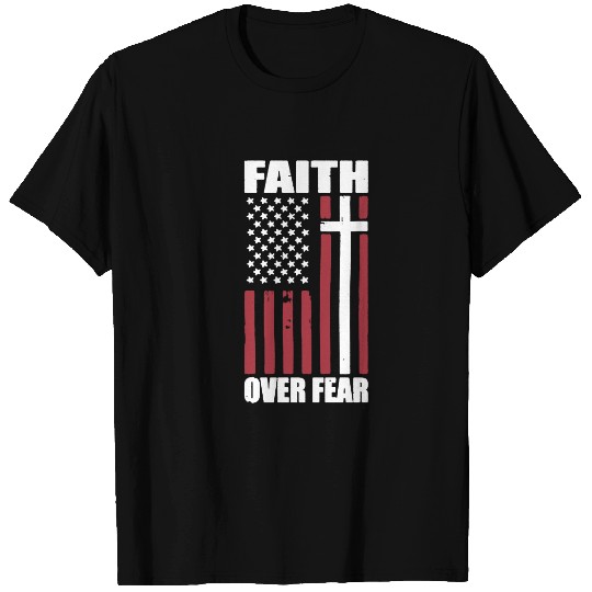 Faith Over Fear Men's T Shirt