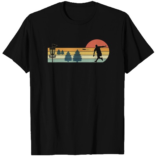 Cool Retro Disc Golf Sport T-Shirt