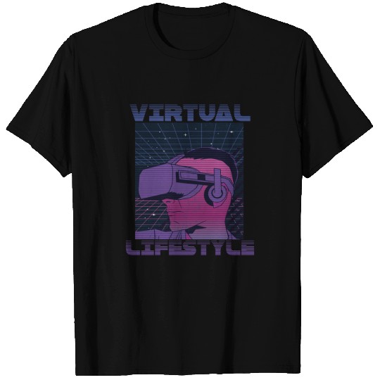 Virtual Lifestyle Gaming Design T-shirt