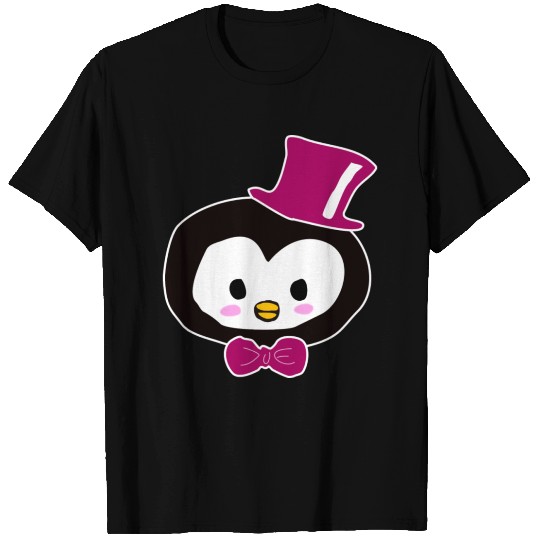 Penguin hat party event T-shirt