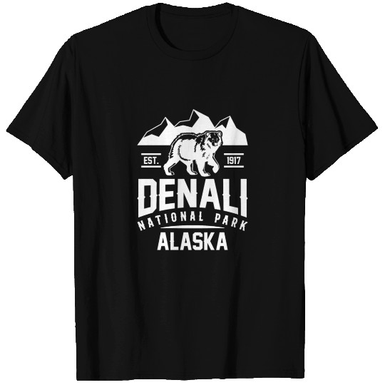 Alaska Denali National Park Alaskan Pure Nature Be T-shirt