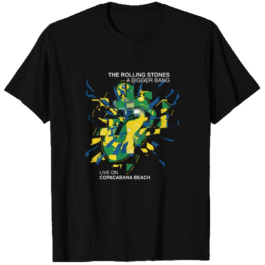 Rolling Stones A Bigger Bang Bursting Tongue Logo T-Shirt