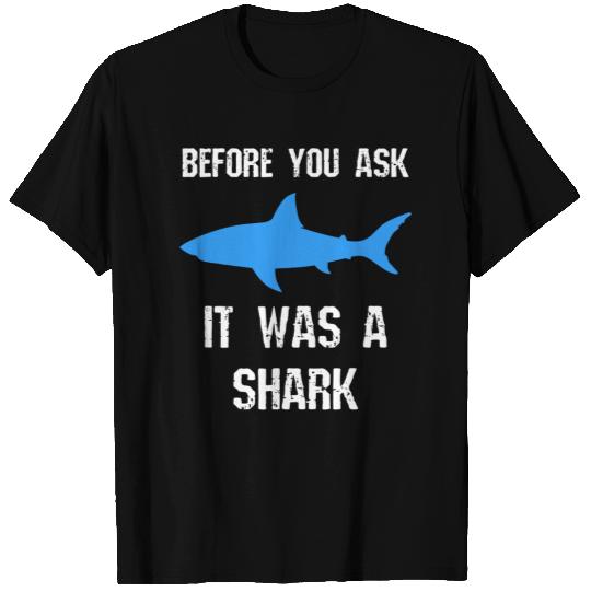 Funny Amputee Amputation Surgery Shark Humor T-Shirt