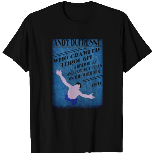 The Shawshank Redemption Andy Dufresne Unisex Tshirt