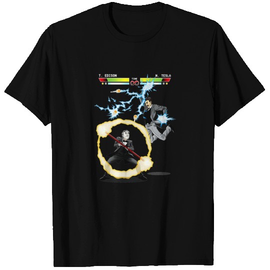Tesla versus Edison T-shirt
