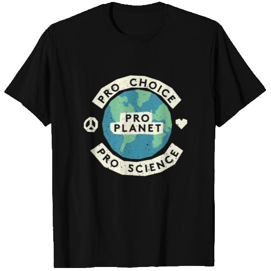 Pro Choice Climate Change Environmentalist Earth  Shirt