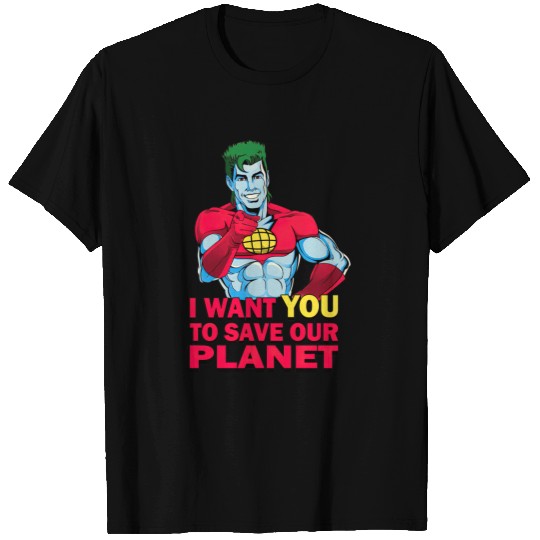 Planeteer Call - Captain Planet - T-Shirt