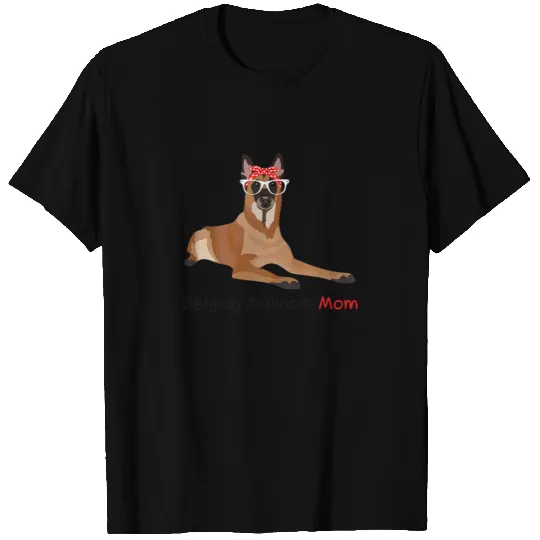 Belgian Malinois Mom Bandana T Shirt