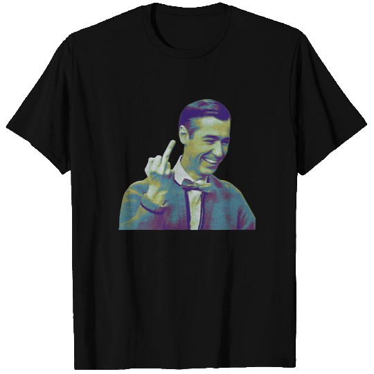 Mr Rogers Middle Finger Shirt | Re-designed