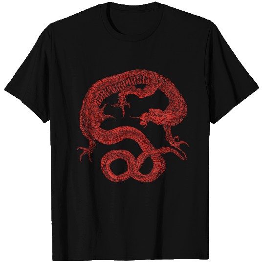 lucky red dragon T-shirt