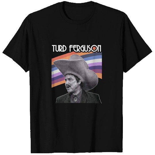Turd Ferguson Celebrity Jeopardy Retro T-Shirt