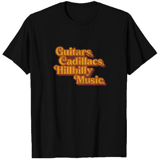 Guitars Lyrics Dwight Yoakam Tribute - Dwight Yoakam - T-Shirt