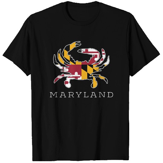 Maryland State Flag Classy T Shirt