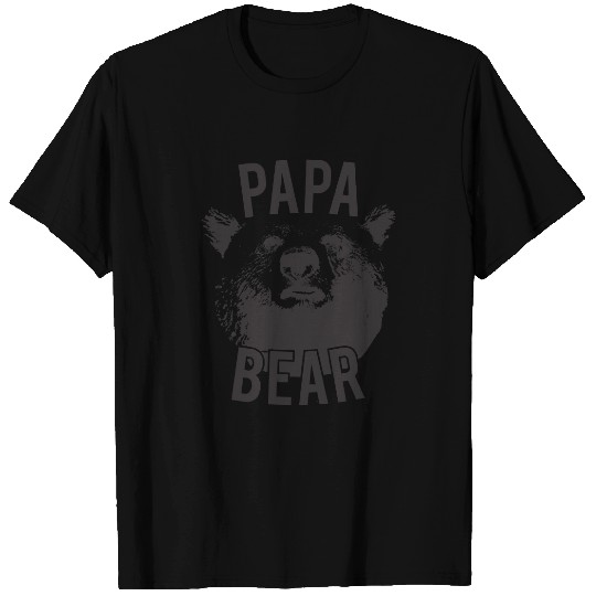 Mens Papa Bear T Shirt Funny Fathers Day Idea for Dad Papa Hilarious Husband
