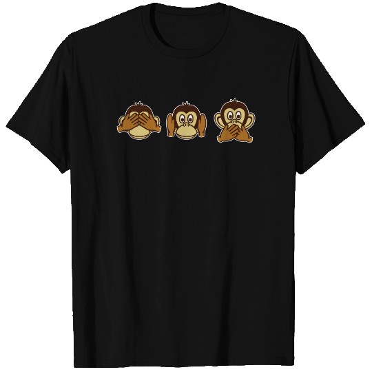 Three wise monkeys T-Shirt