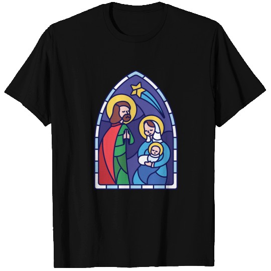 Josef Maria Jesus Jesus birth Bethlehem Christmas T-shirt