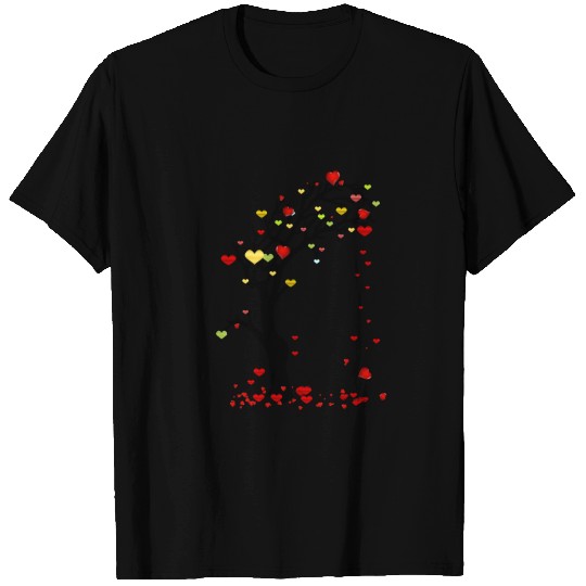 heart tree T-shirt