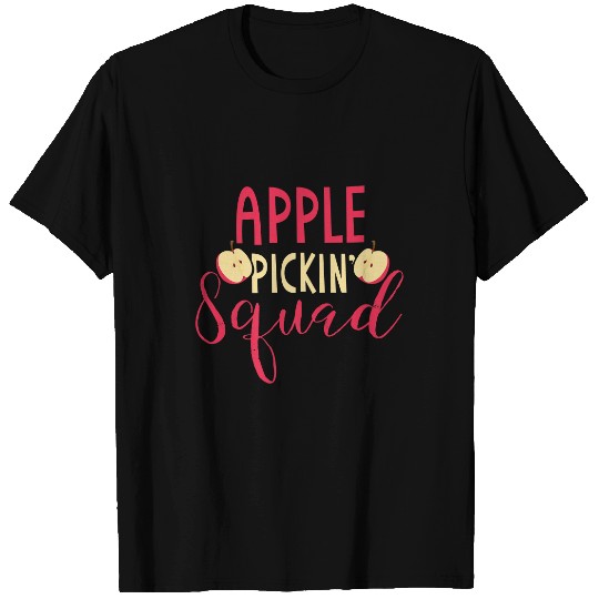 Apple Picking Squad Gift Apple Fruit Picker T-Shirt