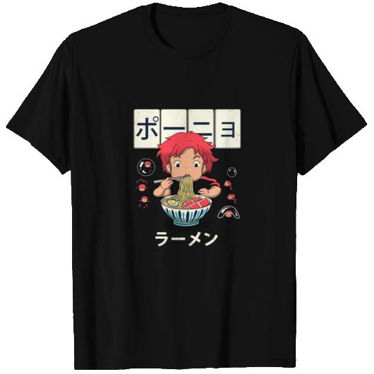 Ponyo Goldfish Ramen T-Shirt