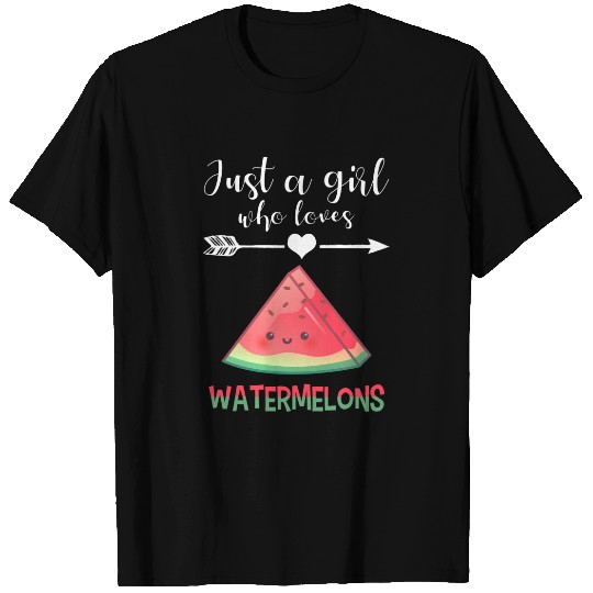 Watermelon Lover Shirt Humor Melon Quote Girl Watermelons T-Shirt