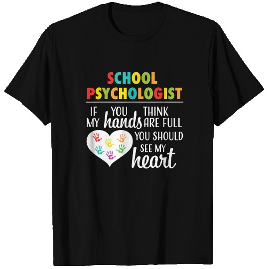 School Psychologist Heart T Shirt