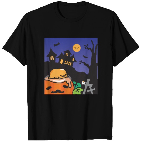 Gudetama Haunted House Halloween T-Shirt