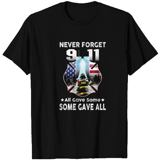 Never Forget 9-11-2001 20th Anniversary T-Shirt
