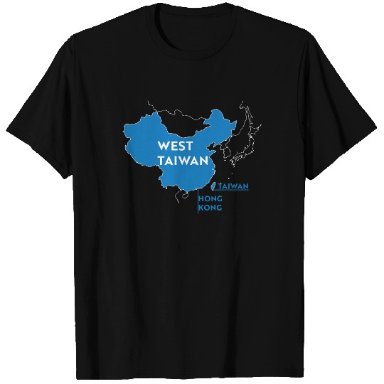 China map West Taiwan T Shirt