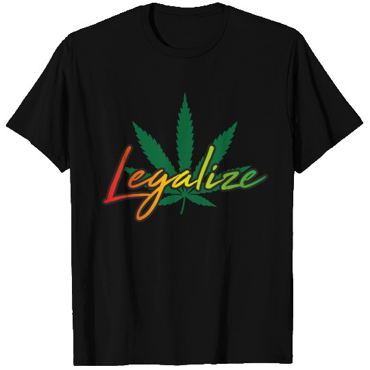 Legalize reggae hemp T-shirt