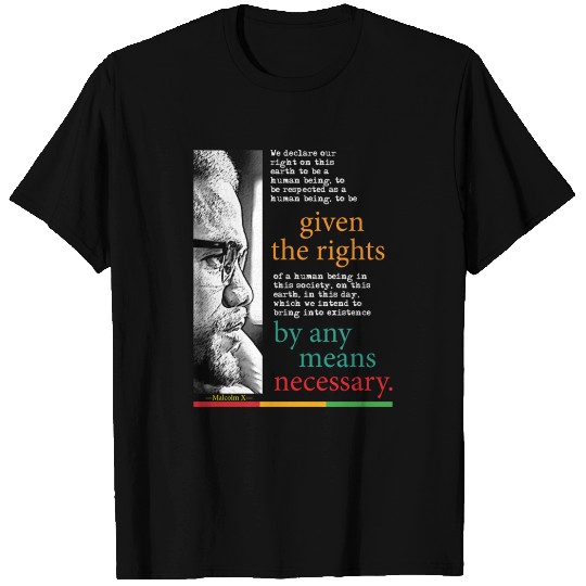 Malcolm X Nation - Malcolm X - T-Shirt