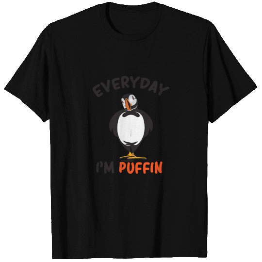 Puffin Iceland parrot diver bird north gift T-shirt