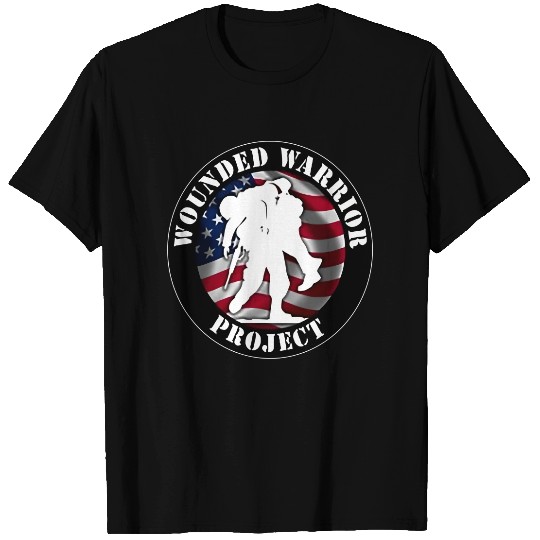WOUNDED Warrior Project usa T-shirt