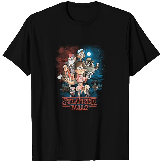 Stranger falls - Gravity Falls - T-Shirt